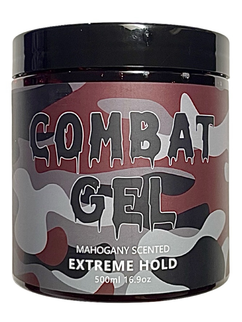 Combat Gel Mahogany Scented Extreme Hold Hair Gel 16.9oz